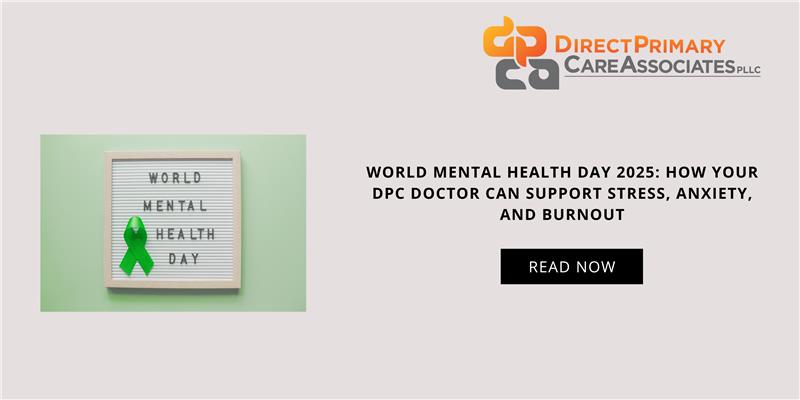 World Mental Health Day Support Through Direct Primary Care
