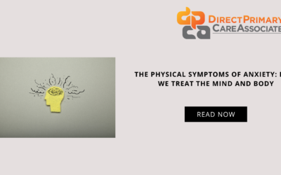 The physical symptoms of anxiety: How we treat the mind & body