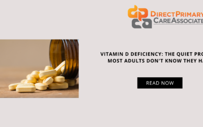 Vitamin D Deficiency: The Quiet Problem Most Adults Don’t Know They Have